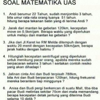 Yang Bikin Soal Minta Ditampol